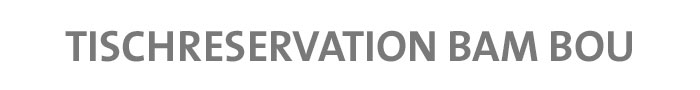 Tischreservation